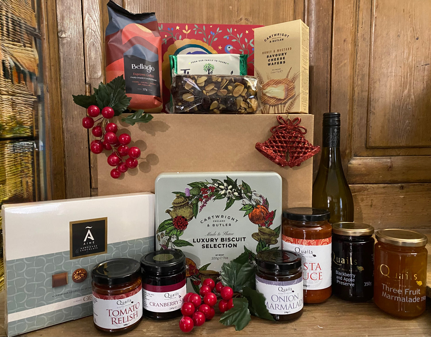 Quails £85 Christmas Hamper
